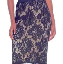 Apt .9 Lace midi skirt