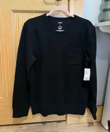 Sonoma Black Crewneck Sweater 