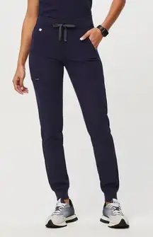 Figs Zamora Jogger Scrub Pants Navy Blue Size XL