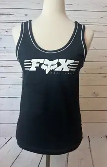Fox Racing tank top shirt Sleeveless‎ size Medium Black Moto Biker Motorcross
