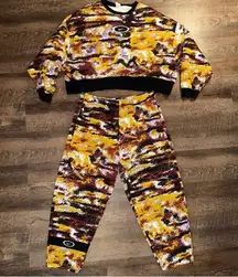 NIKE Gel Essential Women’s SweatSuit Sportswear Fleece Curvy Active Multicolor