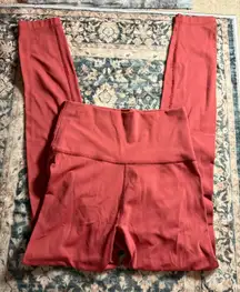 Outdoor Voices Red Leggings