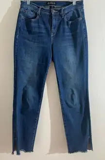 🎄Nanette “Belle” high rise ankle slim jeans