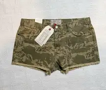 Current Elliott Camo Shorts