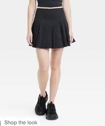 micro pleated skort 