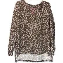 Animal Print Sweatshirt Women’s Medium