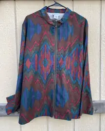 Vintage 90s Bon Worth zip up jacket