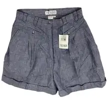 TOGETHER! Pleated Front High Rise Cuffed Short‎