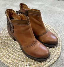 Pikolinos Women’s Le Mans 838 Brandy Ankle Bootie Leather in Brown Tan 37/US 6