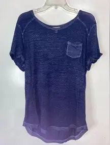 Style & Co distressed tee - size large