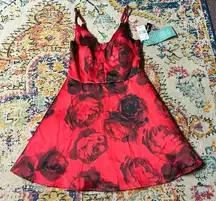 Speechless Size 5 Juniors Red & Black dress