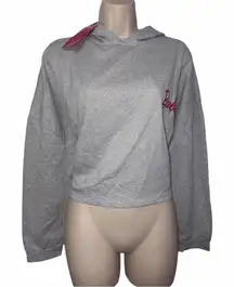 Barbie grey hoodie with pink details