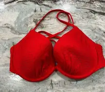 Red Bikini Top Size 36 D