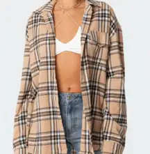 edikted “brixton” flannel shirt