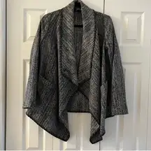 ALL SAINTS HERRINGBONE DESIGN WOOL JACKET