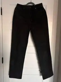 PrettyLittleThing Black Wash Jeans