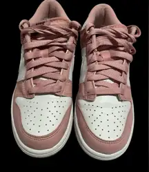 NEW Nike Dunk Low Pink Glaze Velvet NBY DO6485-600 GS Womens Size  6Y