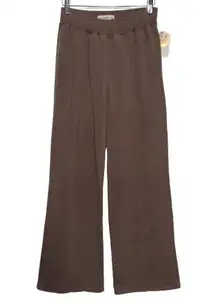 Abercrombie & Fitch Soft A&F Collection Brown Sweatpants Wide Leg Pants Size XS