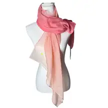Marc Jacob’s Daisy Women’s Sheer Ombre Pink Scarf