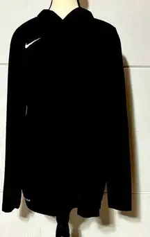 Nike women’s medium light weight long sleeve hoodie. Athletic cut Dri-Fit. 29” L