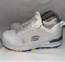 Skechers Shoes Women's 7‎ White Bulklin-Balran Comp Toe Industrial Sneakers