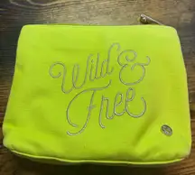 Spartina 449 Lime Green Wild And Free Cosmetic Bag