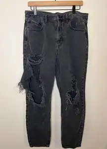 American Eagle black 90s boyfriend jeans