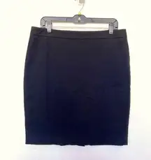 CABI 360 career Black Pencil skirt Size 10 Straight