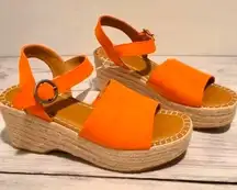Coral Espadrilles 