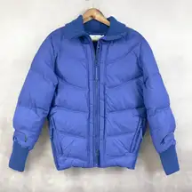 Stella McCartney Adidas Womens Puffer Coat Large Retro Sporty Ski Cozy Street