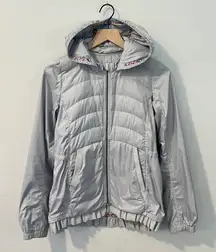 Lululemon Spring Fling Puffy Windbreaker
Silver Spoon Ruffle‎ Trim Hooded Size 6