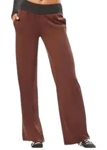 WeWoreWhat Brown Low Rise V Pant NWT Size Small Revolve pants
