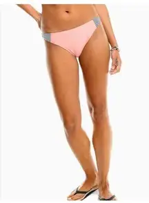 NWT Southern Tide Seersucker Side Panel Bikini Bottoms in Citrus Punch