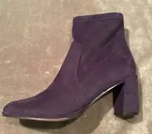 STUART WEITZMAN Suede Nay Ankle Boots