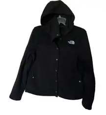 The North Face Women’s Gemma Black Fleece Sherpa Like Jacket size