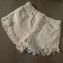 Like New Wild Fable White Jean Shorts