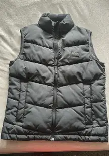 hollister puffer collection vest