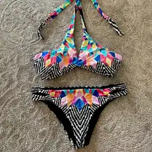 Bikini with Reversible Bottoms