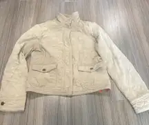 EDDIE BAUER Jacket & Coat – Size S – 100%‎ Cotton – Beige