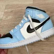 Black And Sky Blue Jordan