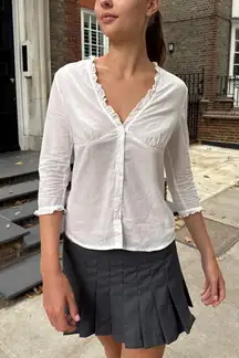 Brandy Melville Button Up Top