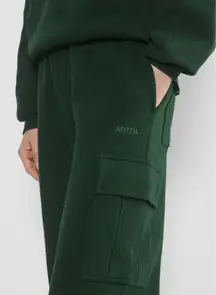 Aritzia TNA Cozy Fleece Mega Cargo Sweatpants