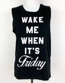 Fifth Sun Wake Me When its Friday Muscle Tank