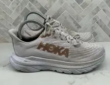 Hoka One One Mach 5 Running Sneakers Shoes White Copper Womens Size 8 B 8B