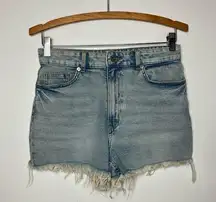 H & M divided cut off jean Shorts Size 6