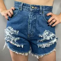 BUGLE BOY Vintage Distressed Denim Shorts