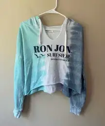 ron jon cropped sweatshirt