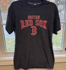 Boston Red Sox T-Shirt Blue Size Medium