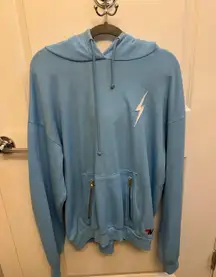 Blue  Hoodie