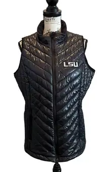 LSU Puff Sphere Vest Levelwear Black Size XL NWT Louisiana State University
